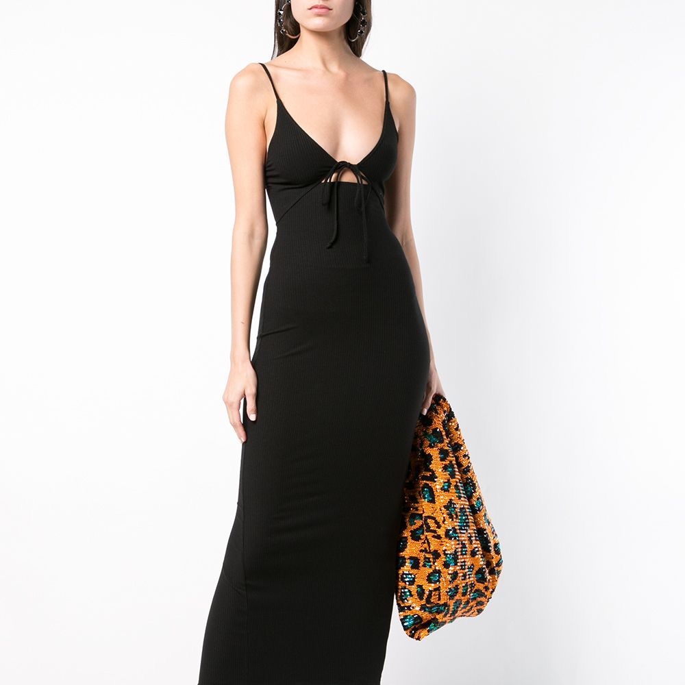 Reformation Tash Dress in Black - Picture 5 of 5